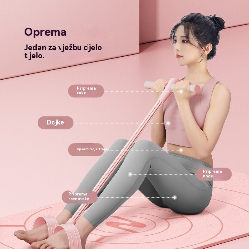 ⏳【Kupite 1, dobijte 1 gratis】⏳ ⏰ Oprema za trening trbušnih mišića, uže za jačanje ramena i leđa