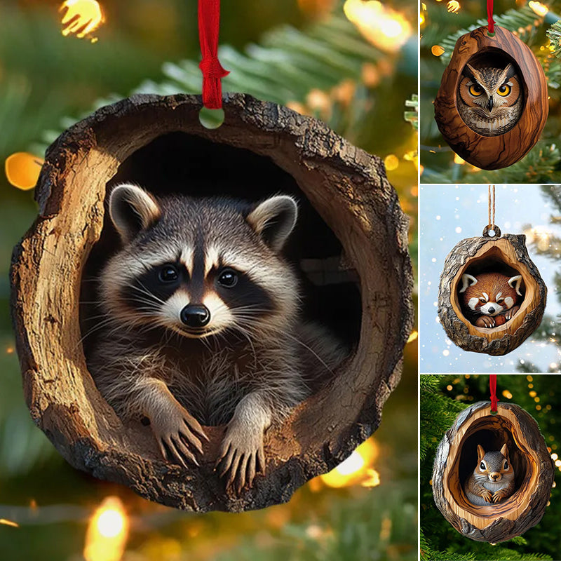 【1 sada 10 ks】🎄Vianočná ozdoba na stromček so zvieratkami. Malé zvieratká.