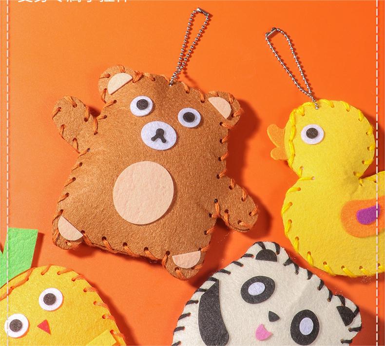 🧵Zanimljiv DIY set za ručno šivanje za djecu