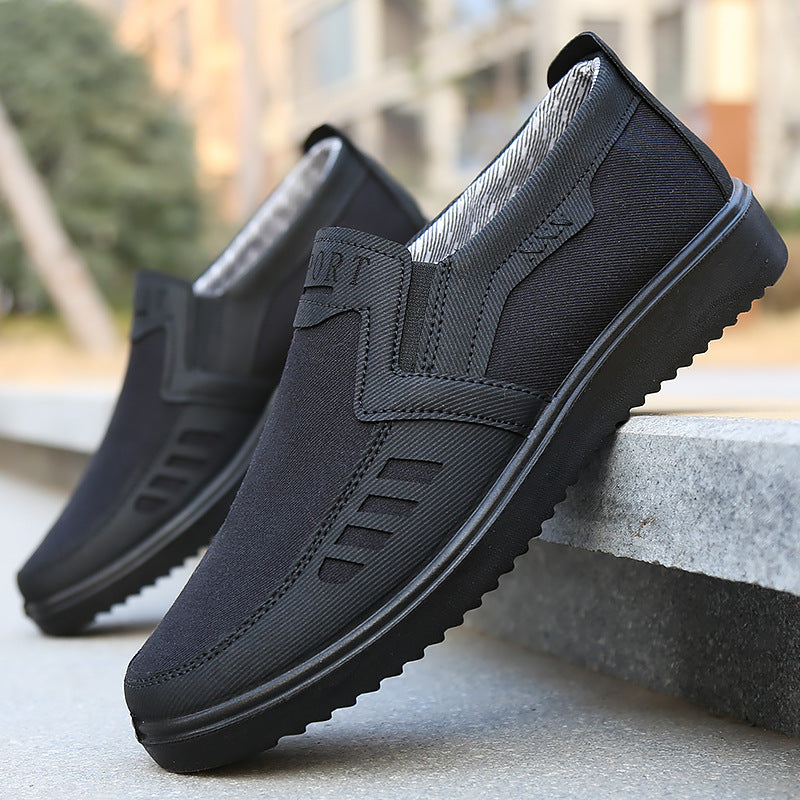 【39-47】2025 Zapatillas planas casuales transpirables para hombre Garantía de calidad cosida a mano.