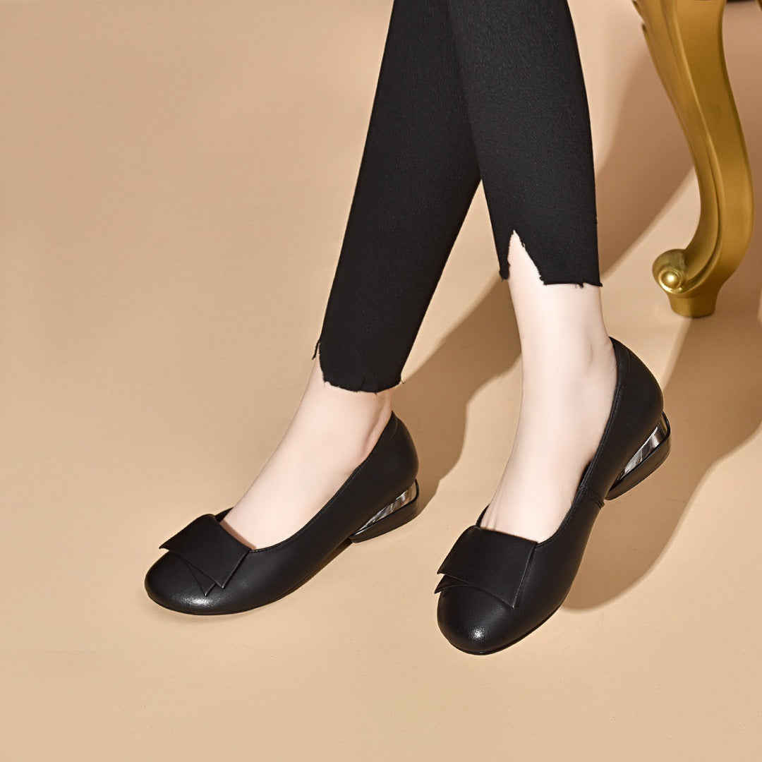 【35-41】😍👍2025 New Fashion Pantofi din piele pentru femei cu talpă moale