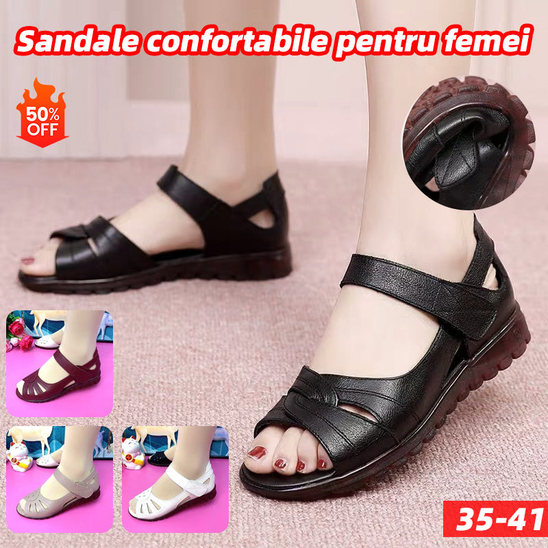 【35-41】Novi model za ljeto, udobne ženske sandale od prave kože s mekim potplatom