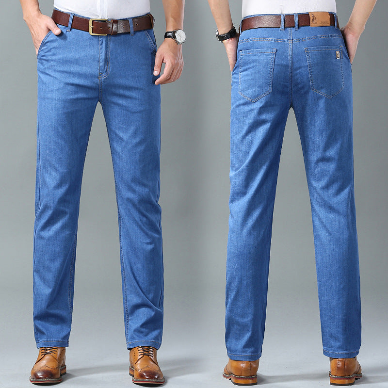 🔥🔥 【60-110KG】👖👖 Blugi pentru bărbați, simpli, casual, versatili, de mărime mare