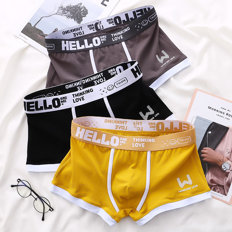 【Set 5 bucăți】🔥 Preț special -50% reducere boxeri bărbați din bumbac