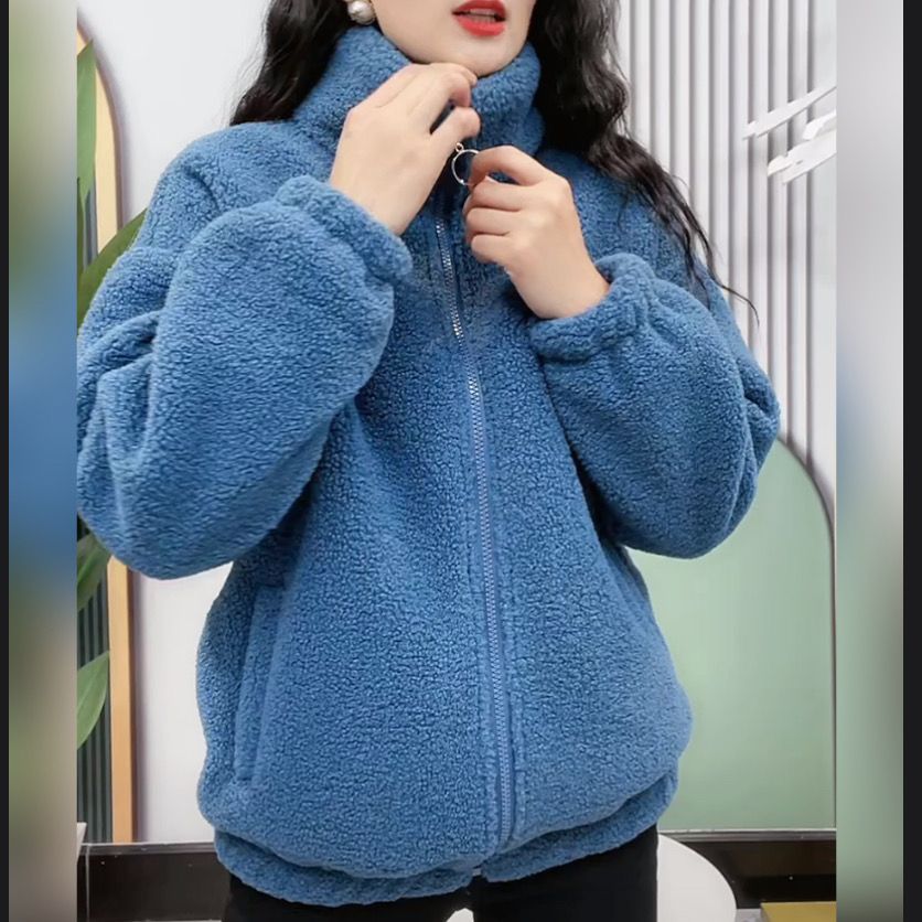 ☃️【M-4XL】Zimska flis jakna, pamučna jakna, pamučna podebljana šerpa jakna, topla jakna