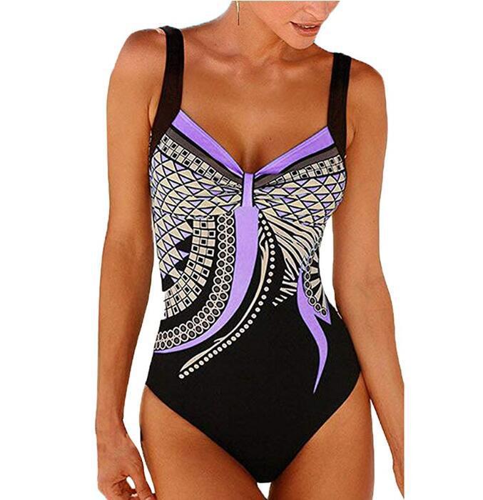 🩱🏊♀️2025 novi retro print novi jednodijelni kupaći kostim s retro printom