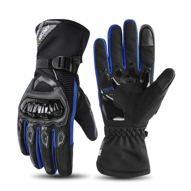 🔥🧤🧤Guantes de moto gruesos y cálidos para invierno