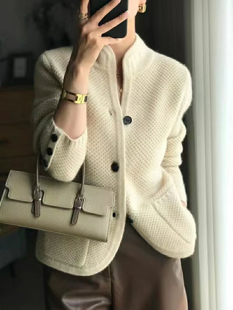 š§„šāØćVrijeme trajanja 50% popustaćElegantni kardigan u francuskom stilu, lagan, topao i svestran