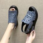 🔥👡【35-40】 2025 noi sandale corective retro damă de vară, tălpi moi, fără picioare obosite la mers