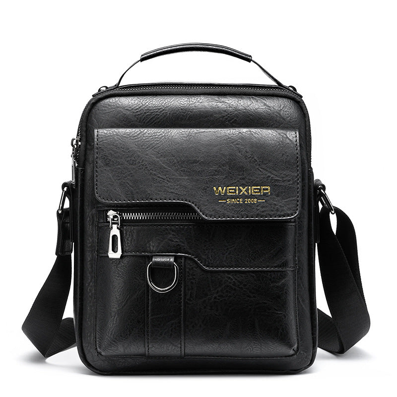 🔥🔥Nuevo bolso de hombro para hombre de cuero Oxford – estilo casual/negocios, gran capacidad