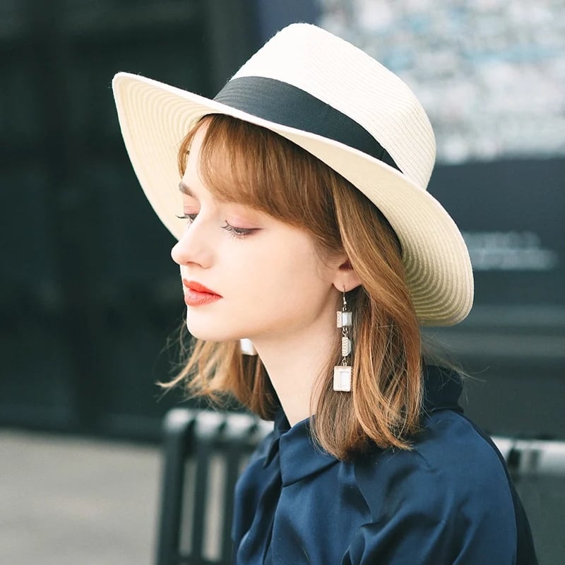 👒Nowy produkt na lato [56-58 cm] Ekwadorski ręcznie tkany kapelusz z palmy - odpowiedni dla mężczyzn i kobiet
