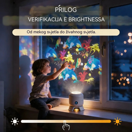 💖🌙Dinamična rotirajuća LED lampa za projektor 2026! ☁️🔥✨