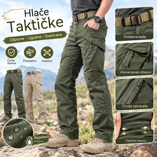 【S-5XL】Muške taktičke hlače IX7, hlače za trening na otvorenom, hlače za planinarenje za jesen i zimu.