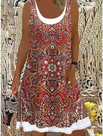👗【50% popusta】💖【S-5XL】Nova ženska ležerna haljina iz 2026., s printom, idealna za razne prigode.