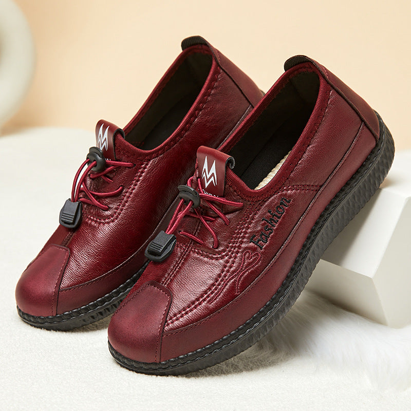 【35-41】Novi ženski čevlji iz mehkega usnja, lahki in udobni, ne bodo utrudili vaših nog niti po celodnevnem nošenju