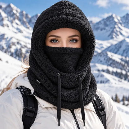 ❄️ Ženska termo kapuljača s podstavom od flisa: zimska zaštita i toplina!
