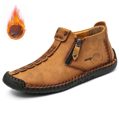 🥾Nove zimske muške Martin čizme, podstavljene flisom i tople (veličine 38-48)