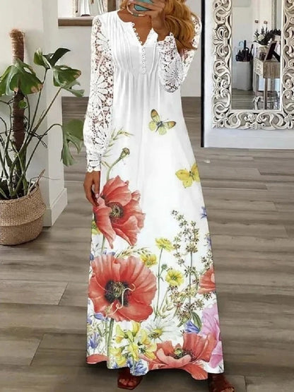 🔥😍【S-5XL】Nova proljeće 2025. ženska modna haljina od čipke