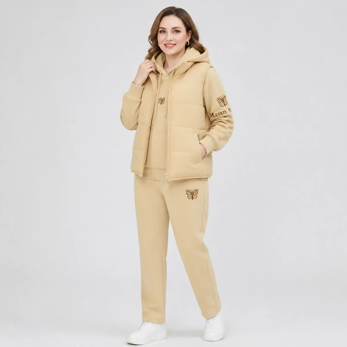 【M-4XL】💟💞Nová trojdielna súprava 2026 (tielko + top + nohavice)