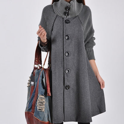 💖【M-5XL】Nowa casual wełniana kurtka o średniej długości