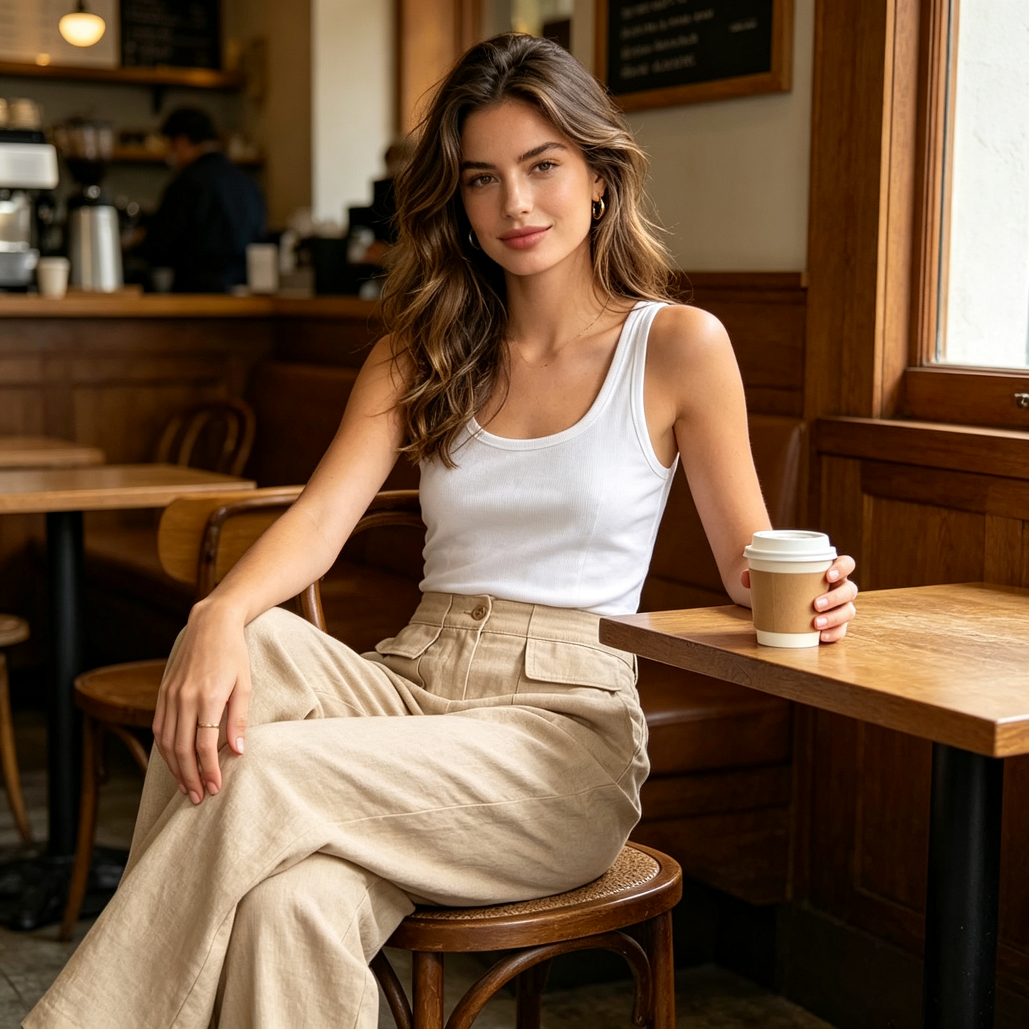 【S-3XL】Ženske široke hlače od pamuka i lana, ležerne👖✨
