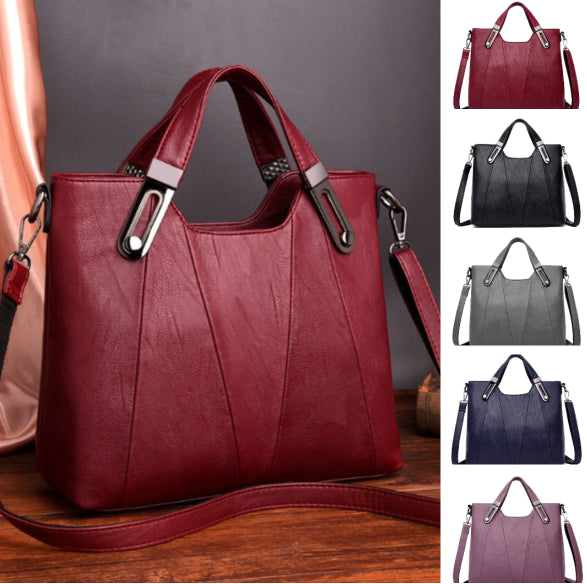 ✨Stylowa, miękka skórzana torebka o dużej pojemności na ramię/przez ramię/do ręki