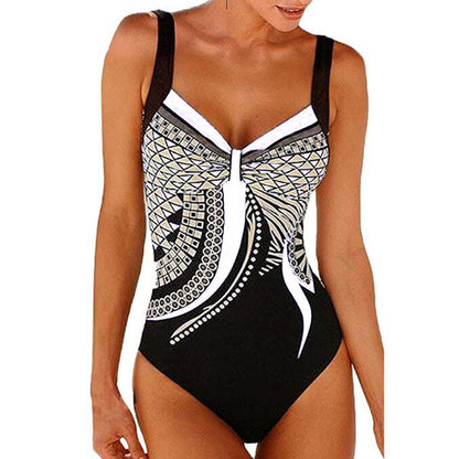 🩱🏊‍♀️2025 novi retro print novi jednodijelni kupaći kostim s retro printom