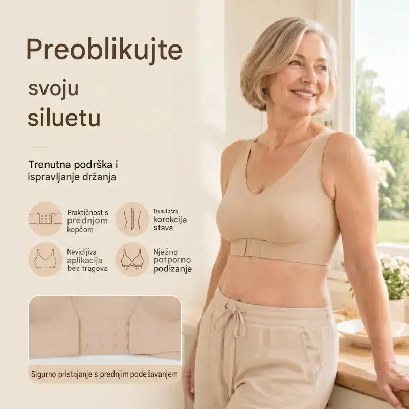 ✨Kupite 1, dobijte 2 gratis - paket od 3】Žensko oblikovano donje rublje, ispravlja liniju leđa💋