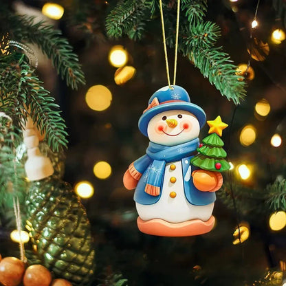 🎄🎅⛄Slatki božićni ukras u obliku snjegovića