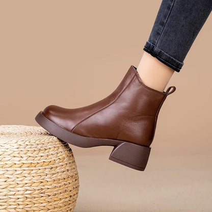 🔥🎉【Nowość, oferta specjalna✨】Nowe zimowe, modne, damskie buty na platformie w stylu retro