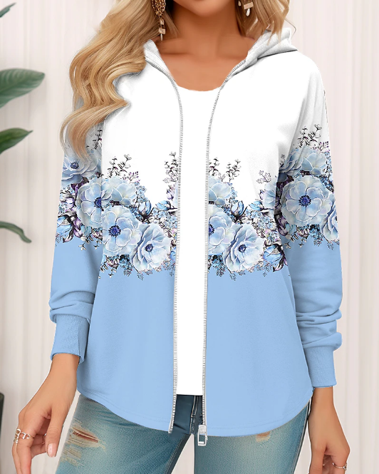 🔥🥰【S-3XL】Nova jesenska jopica s potiskom in kapuco