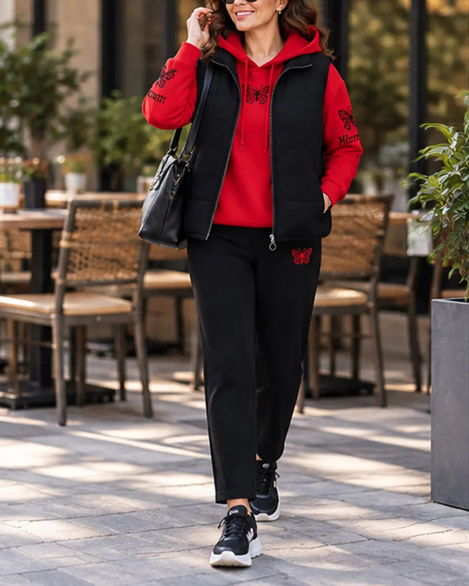 【M-4XL】💟💞Nová trojdielna súprava 2026 (tielko + top + nohavice)