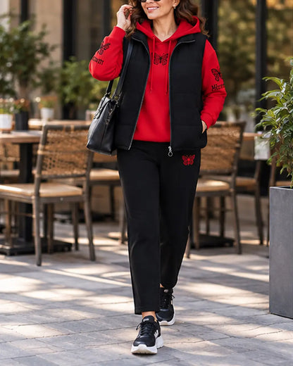 【M-4XL】💟💞Nová trojdielna súprava 2026 (tielko + top + nohavice)