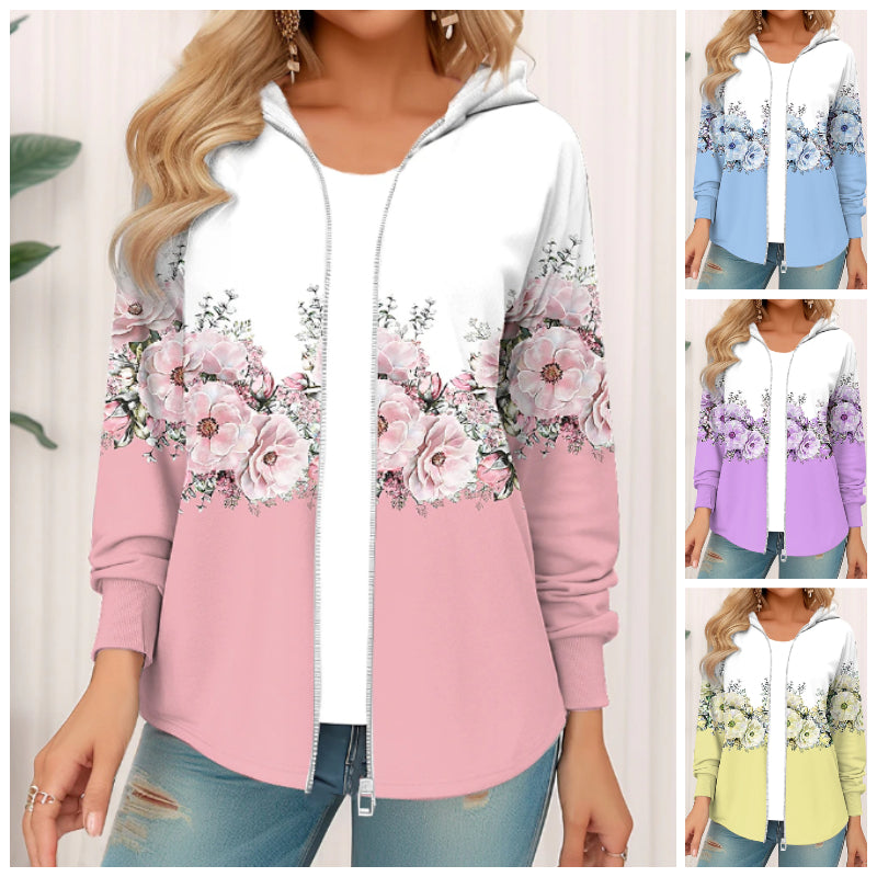 🔥🥰【S-3XL】Nova jesenska jopica s potiskom in kapuco