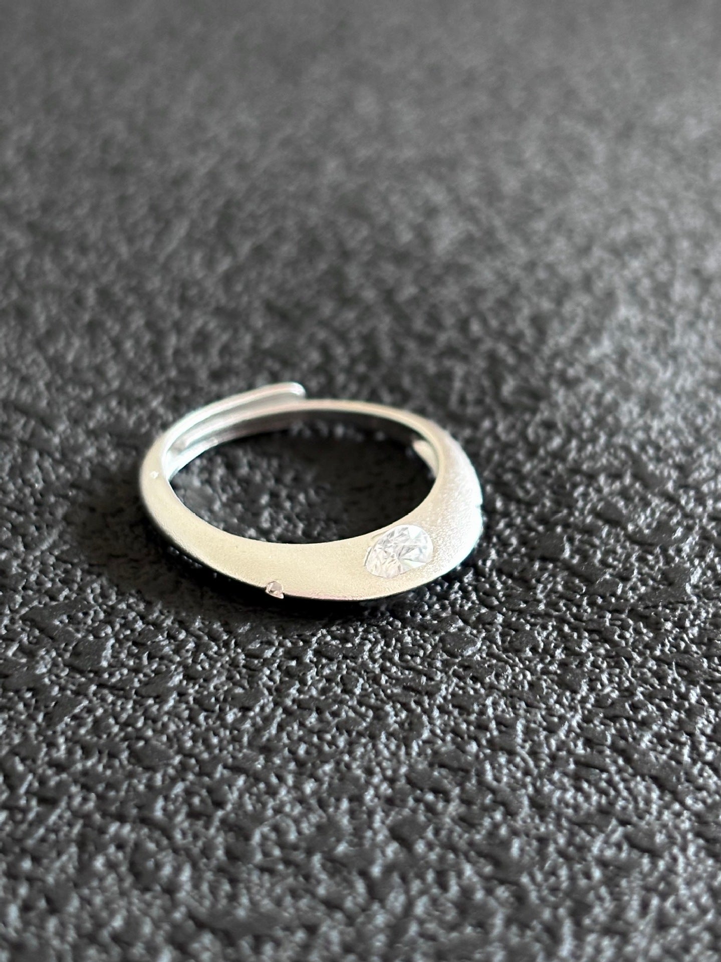 Kup 1, a drugi dostaniesz gratis 💎 Pierścionek z wirującym diamentem Cosmic Starry Sky wykonany ze srebra próby 925