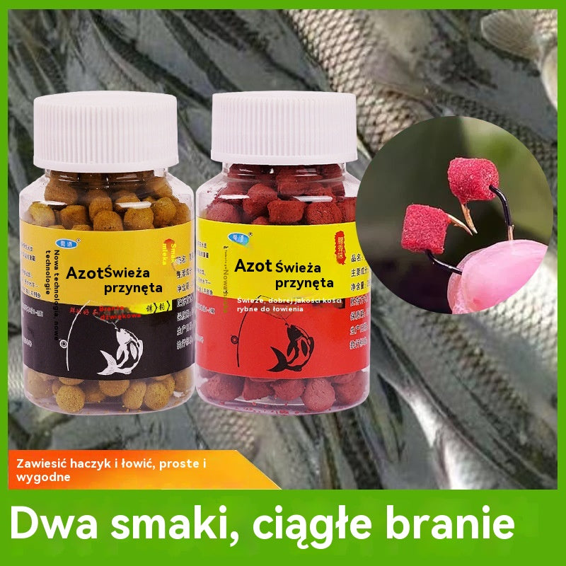 🎣【Łowienie ryb w kilka sekund】【10 butelek】Świeże granulki przynęty z białkiem zwierzęcym