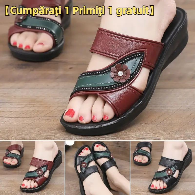 👡🔥【36-41】Ljetne protuklizne udobne papuče za žene. Pristaju elegantno i udobno stopalu.