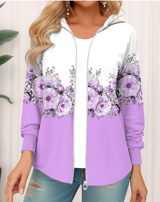 🔥🥰【S-3XL】Nova jesenska jopica s potiskom in kapuco