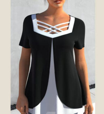 【S-5XL】Majica s printom za ljetne plus veličine