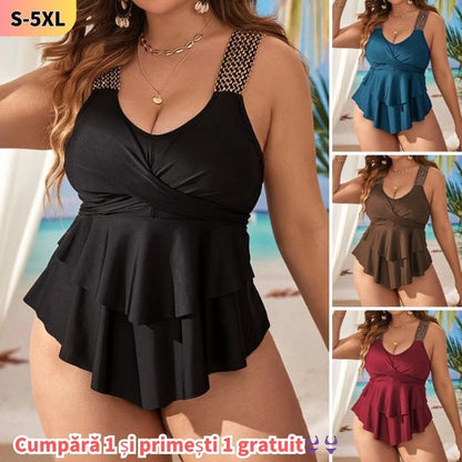 🏖️🩱Stil nou, mărime mare, costum de baie sexy de slăbit dintr-o singură piesă, mai multe culori disponibile
