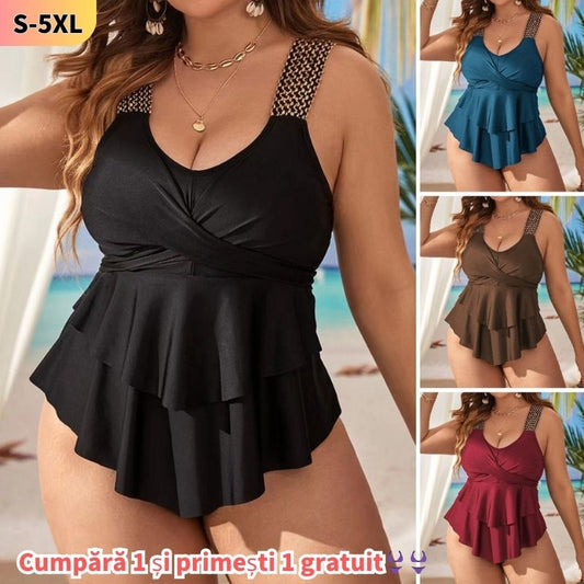 🏖️🩱Stil nou, mărime mare, costum de baie sexy de slăbit dintr-o singură piesă, mai multe culori disponibile