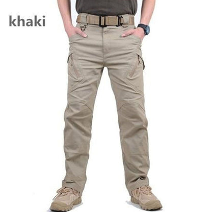 🚵‍♀️👖【50% Reducere🔥】【S-5XL】😍 Pantaloni outdoor pentru bărbați de mari dimensiuni, uscare rapidă, pantaloni tactici durabili cu multiple buzunare