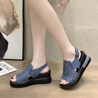 🔥👡【35-40】 2025 noi sandale corective retro damă de vară, tălpi moi, fără picioare obosite la mers