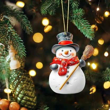 🎄🎅⛄Slatki božićni ukras u obliku snjegovića
