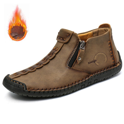 🥾Nove zimske muške Martin čizme, podstavljene flisom i tople (veličine 38-48)