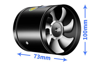 🔥💨Ventilator rotund de evacuare pentru bucătărie
