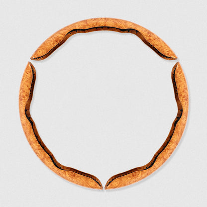 🚗【Kupite jedan, dobijete dva gratis】Neklizajuća navlaka za upravljač automobila od zrna drveta