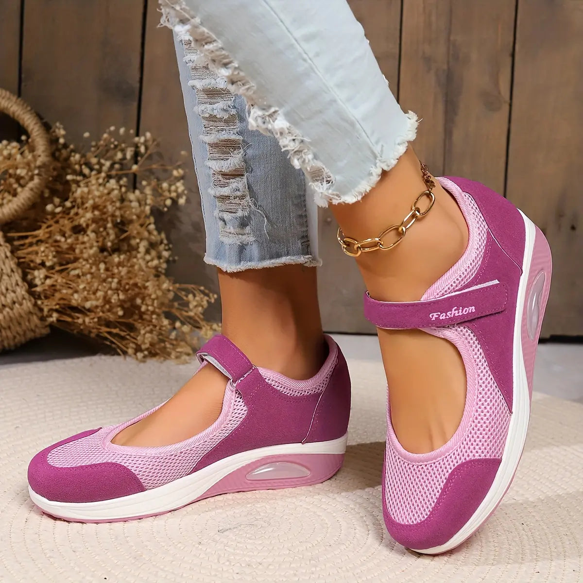 ✨【50% popusta 🔥】【35-43】Ženske udobne tenisice s mrežicom i debelim potplatom