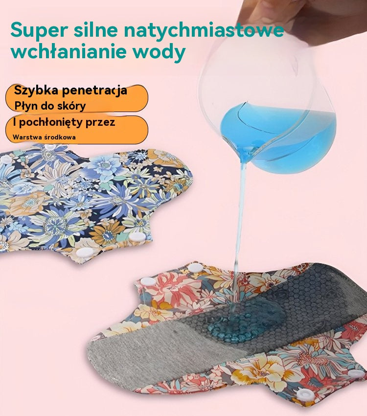 🔥【Kup 5, a 5 dostaniesz gratis】🌈Prane, antybakteryjne podpaski higieniczne z bawełny i grafenu