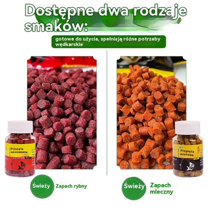 🎣【Łowienie ryb w kilka sekund】【10 butelek】Świeże granulki przynęty z białkiem zwierzęcym